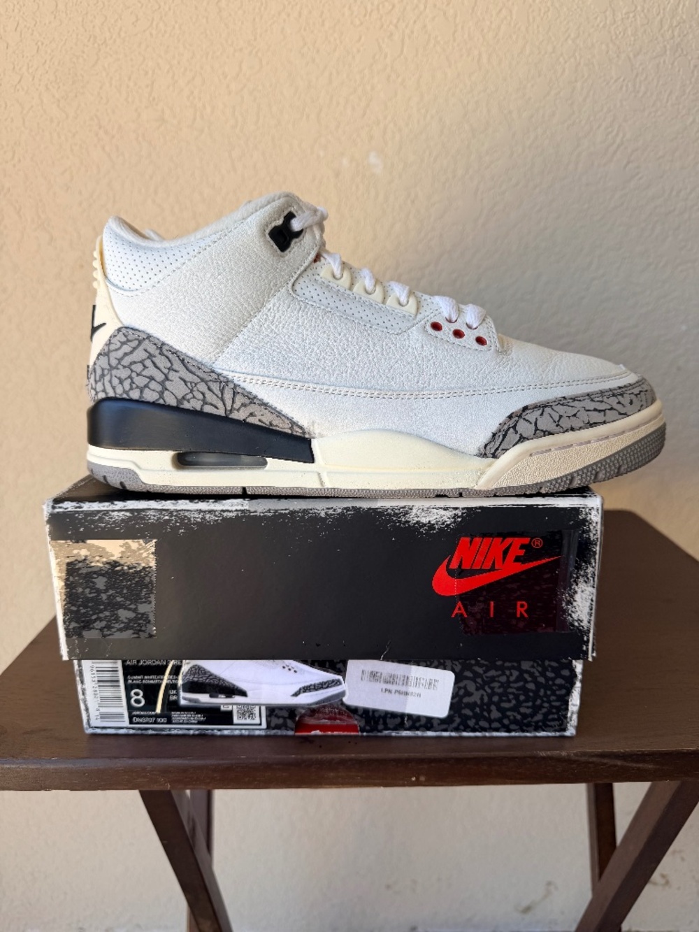 Air Jordan 3 Reimagined size 8